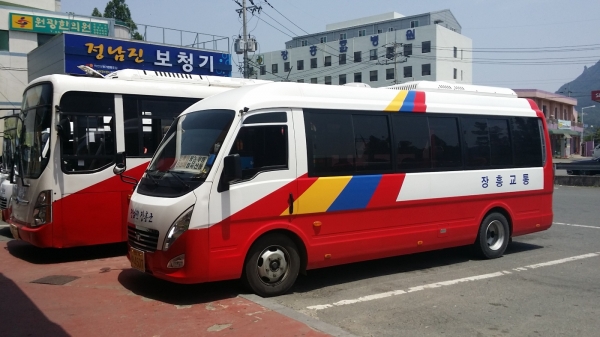 ▲장흥공영버스 장흥교통